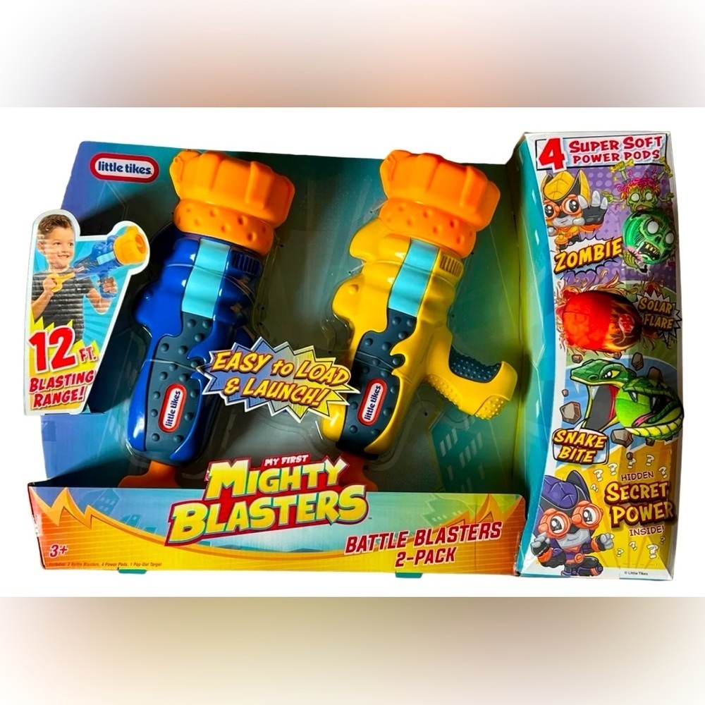 🌼💚NIB LITTLE TIKES MY FIRST MIGHT BLASTERS
